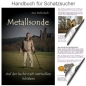 Preview: Quest V60 Metalldetektor mit Funkkopfhörer & Xpointer Magic MAX Pinpointer & Schatzsucherhandbuch