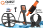 Preview: Quest X10 IDmaxX Metalldetektor & Xpointer Pinpointer (Farbe orange)