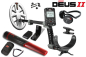 Preview: Metalldetektor XP DEUS II mit HF2 Goldsuchspule & Funkkopfhörer WSA ST & MI-6 Pinpointer