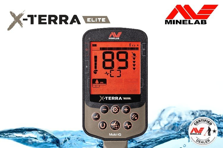 Minelab X-Terra Elite Metalldetektor mit gratis Pro-Find 35 Pinpointer