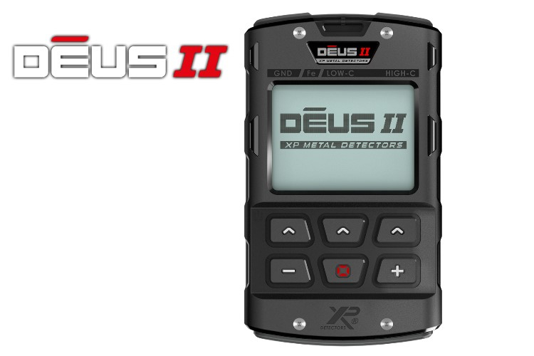 Preview: Metalldetektor XP DEUS II 28cm Spule mit Funkkopfhörer WSA ST & MI-6 Pinpointer