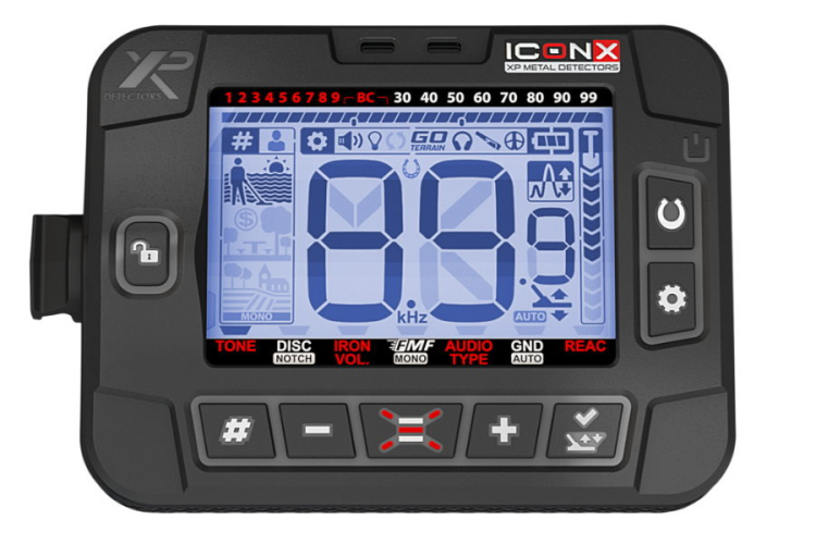Preview: Metalldetektor XP IconX Display