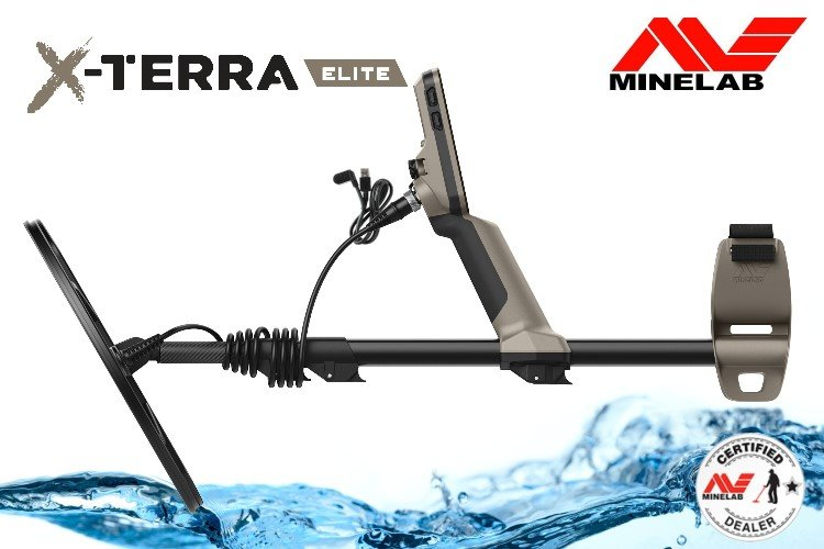 Minelab X-Terra Elite Metalldetektor mit gratis Pro-Find 35 Pinpointer
