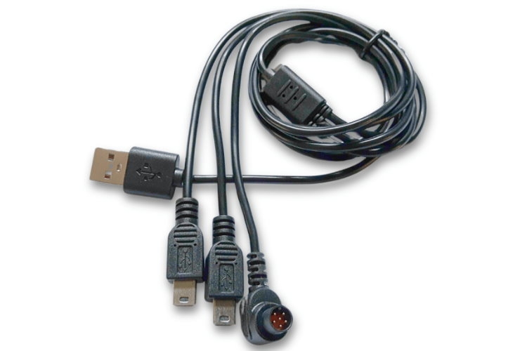 XP Deus 2 II 3-Fach Ladekabel