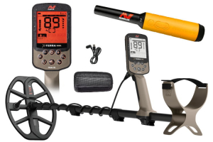 Minelab X-Terra Elite Metalldetektor mit gratis Pro-Find 35 Pinpointer
